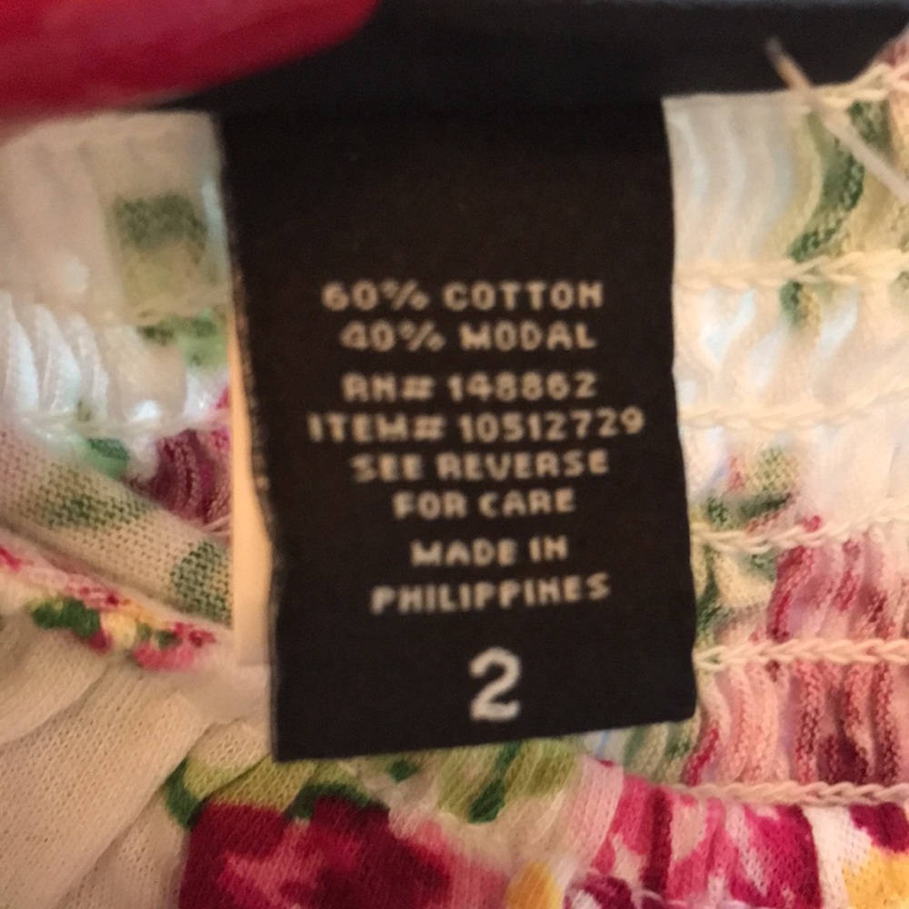 NWT Torrid Rose Ruffle Top - Picture 9 of 9